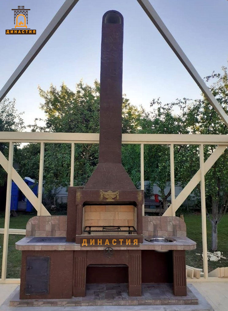 Печь Барбекю №21 от компании «Династия»